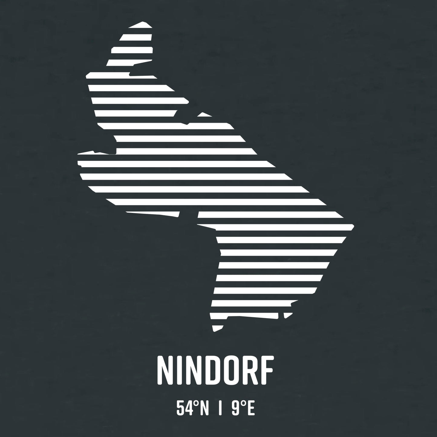 T-Shirt (Kinder) Nindorf Streifen Weiß