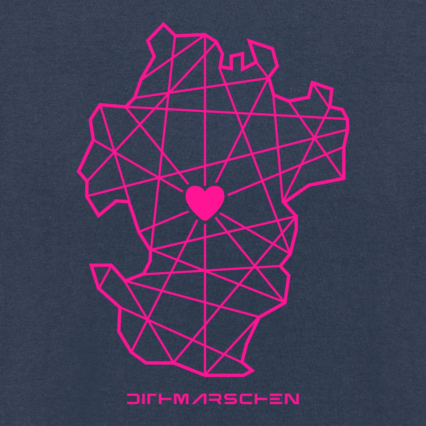 Detailansichtaus der Pinktober Kollektion mit Dithmarschen Motiv.