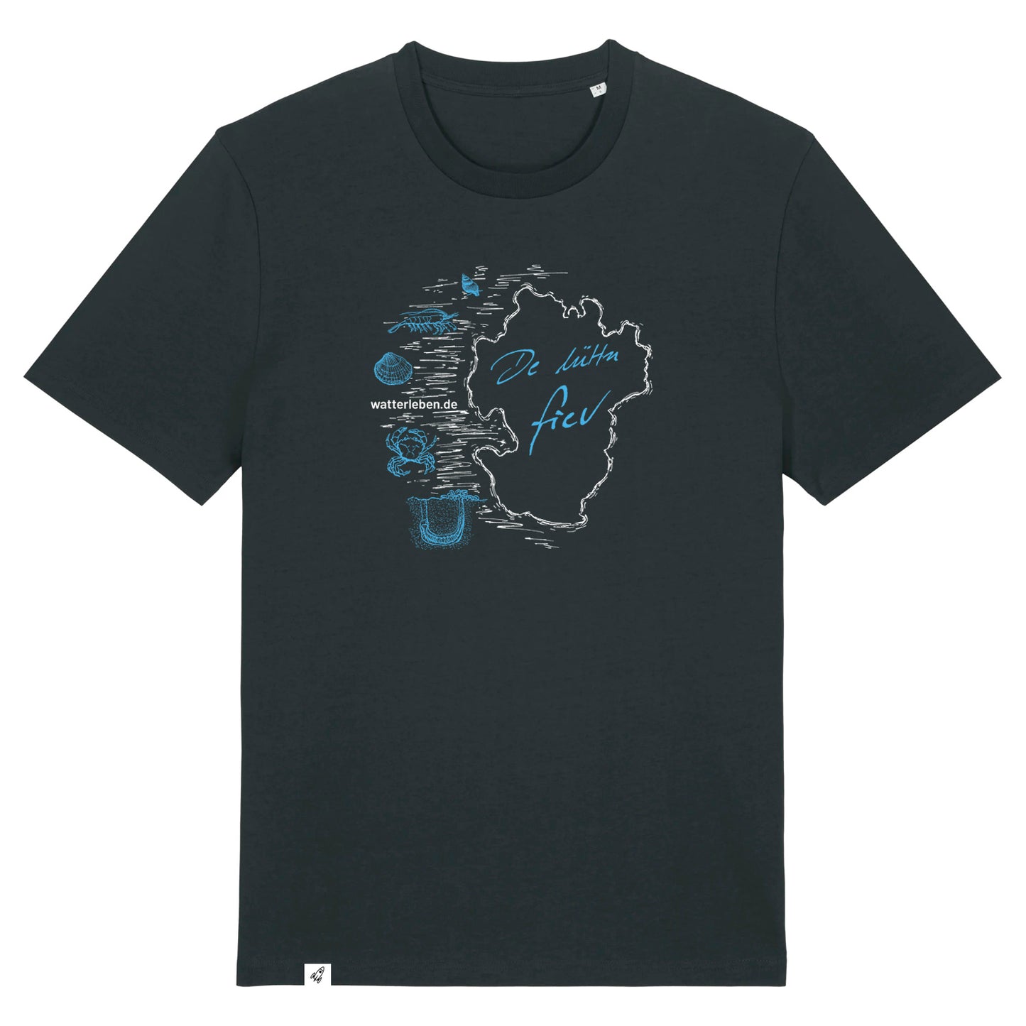 T-Shirt (Unisex / NORMAL) watterleben.de - De lüttn fiev