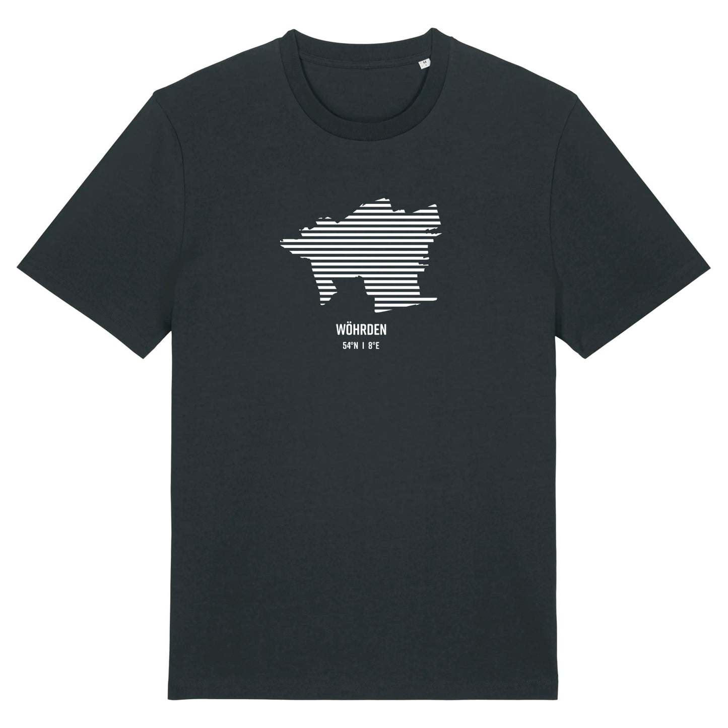 T-Shirt (Unisex / NORMAL) Wöhrden Streifen weiß