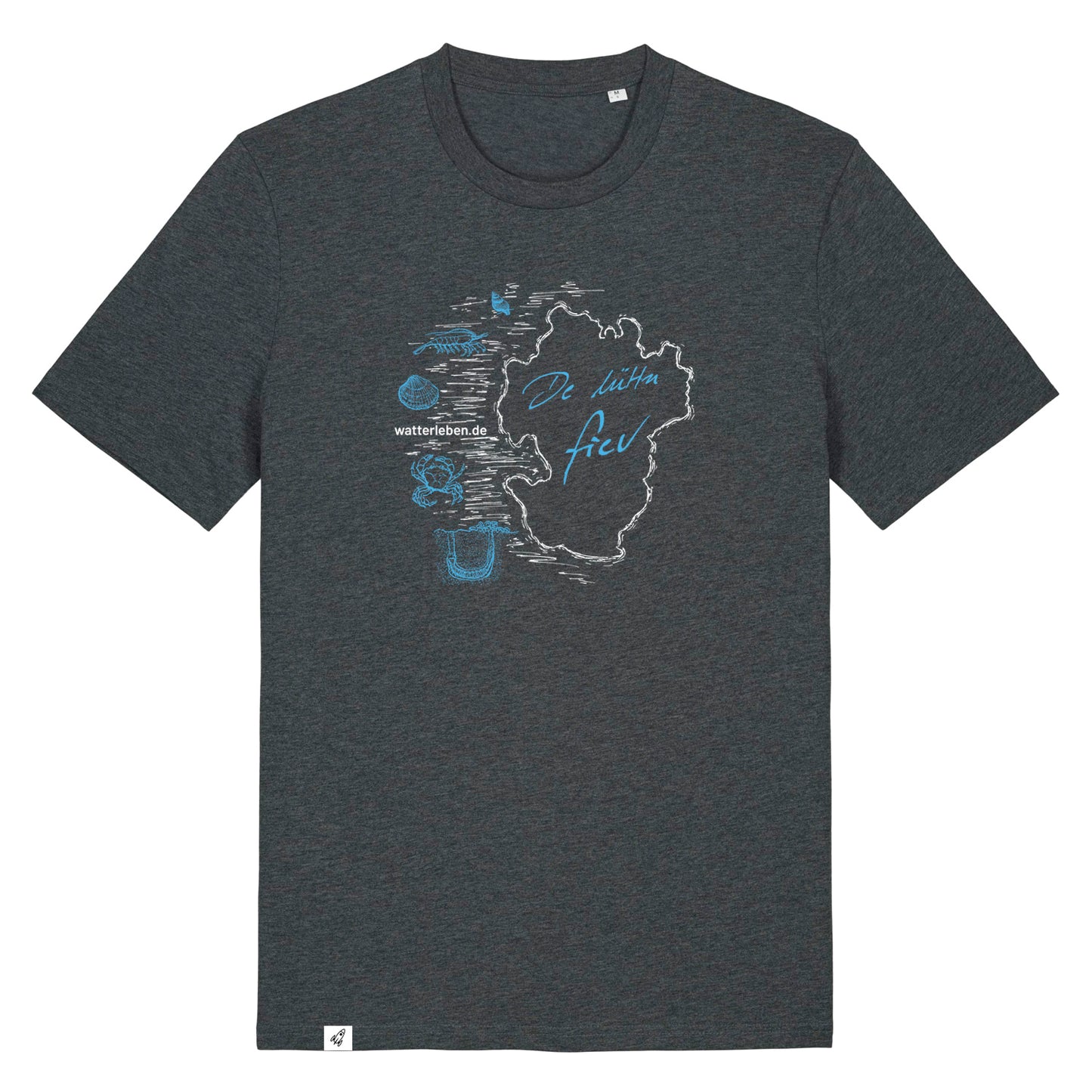 T-Shirt (Unisex / NORMAL) watterleben.de - De lüttn fiev