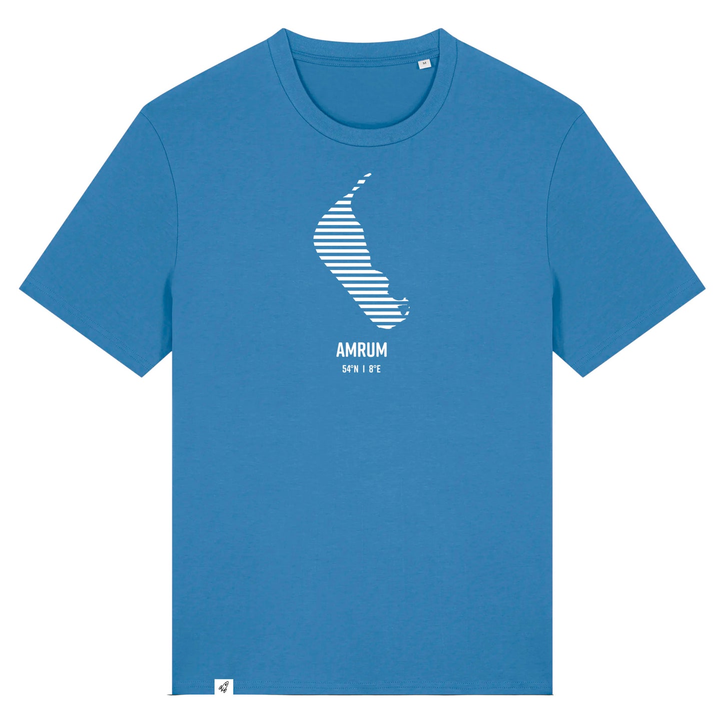 T-Shirt (Unisex / NORMAL) Amrum Streifen weiß