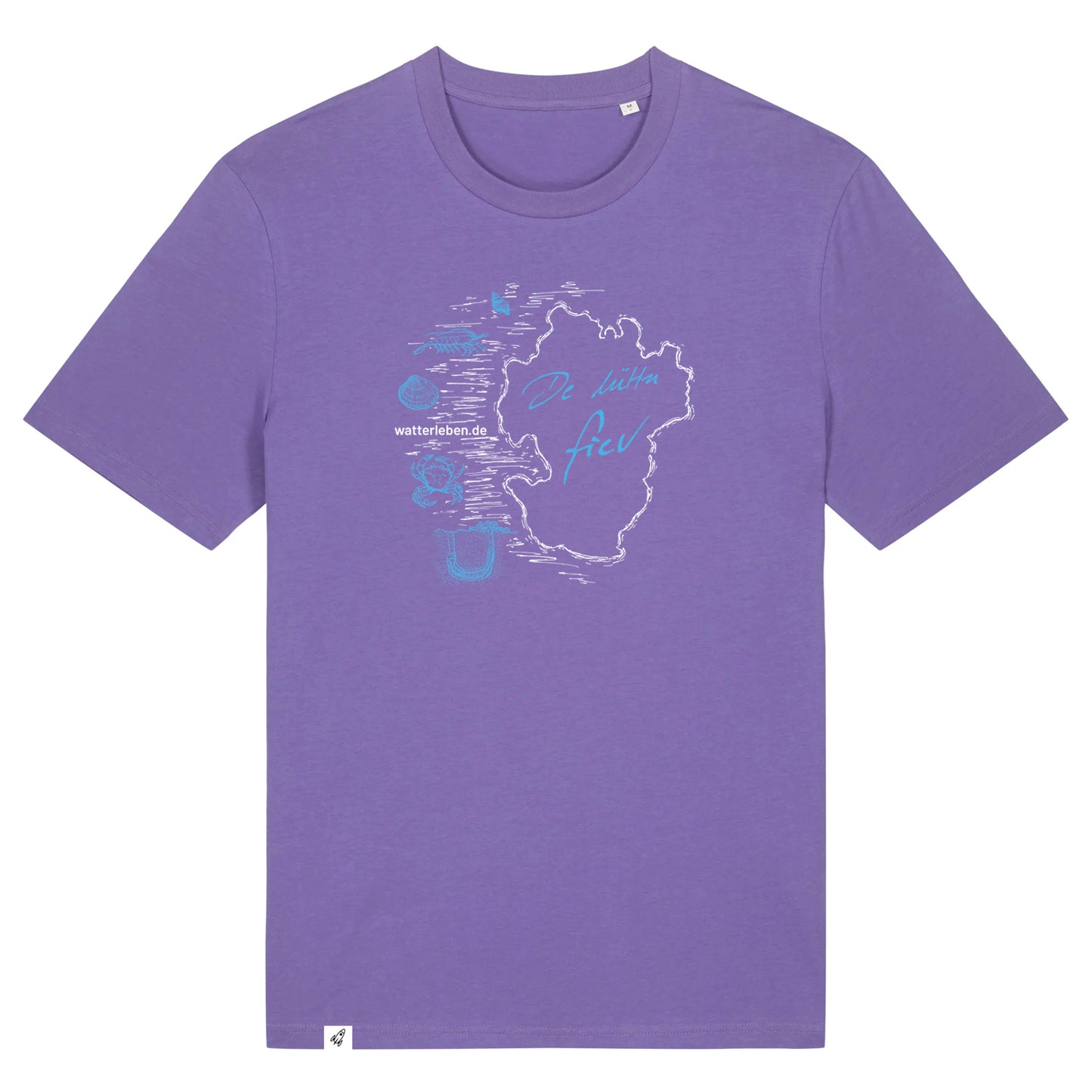T-Shirt (Unisex / NORMAL) watterleben.de - De lüttn fiev