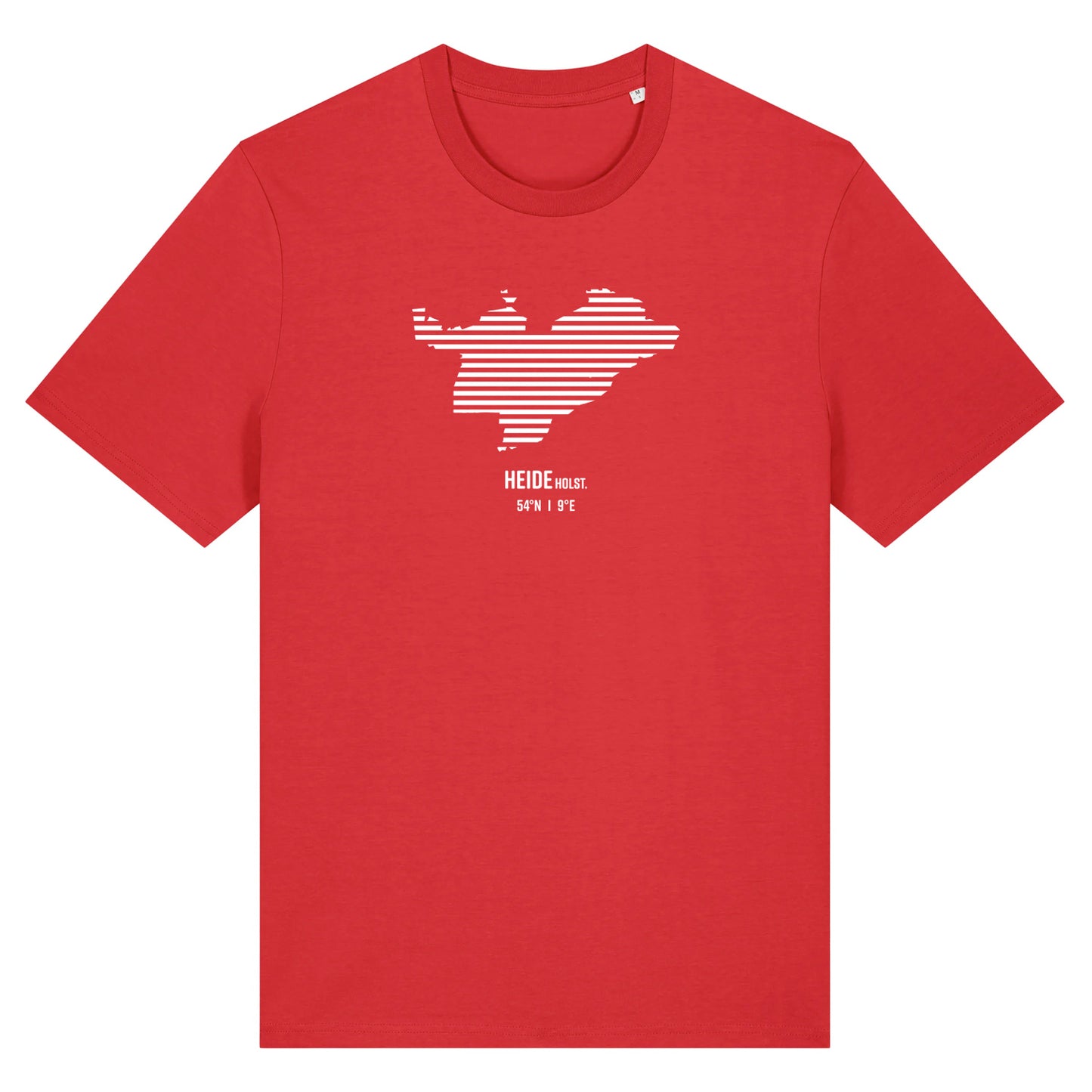 T-Shirt (Unisex / WEIT) Heide Streifen weiß