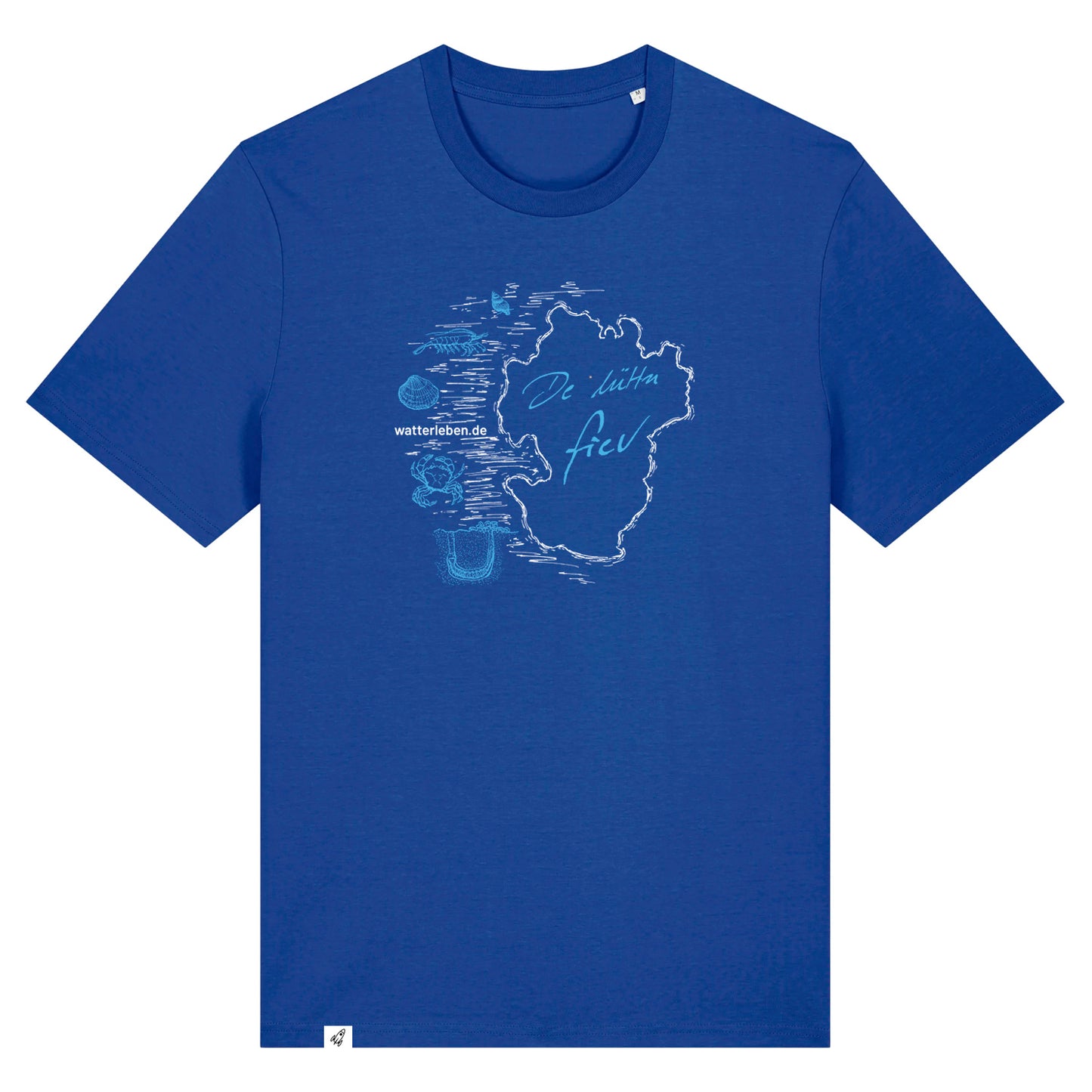 T-Shirt (Unisex / NORMAL) watterleben.de - De lüttn fiev
