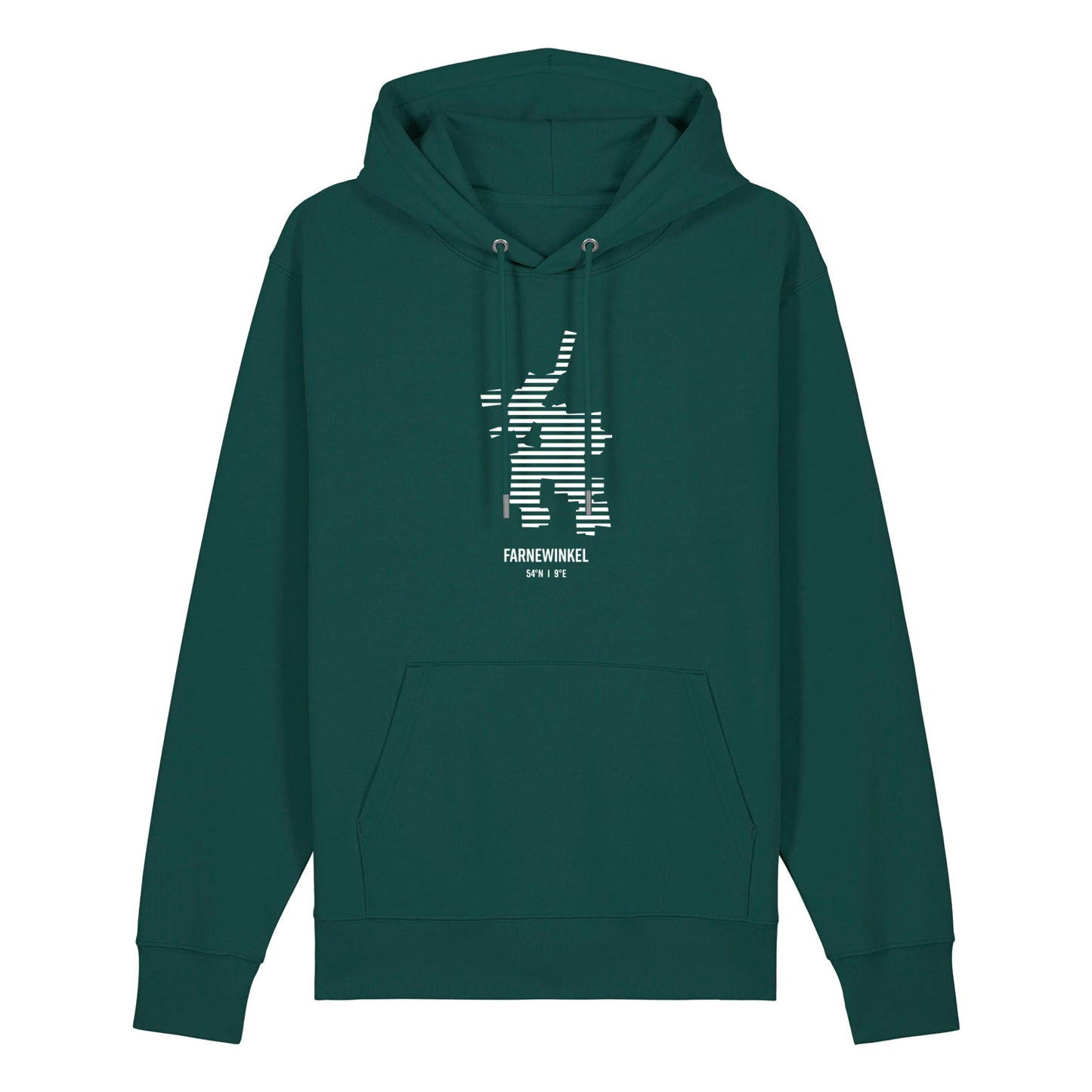 Hoodie (Unisex / NORMAL) Nindorf Farnewinkel Streifen weiß