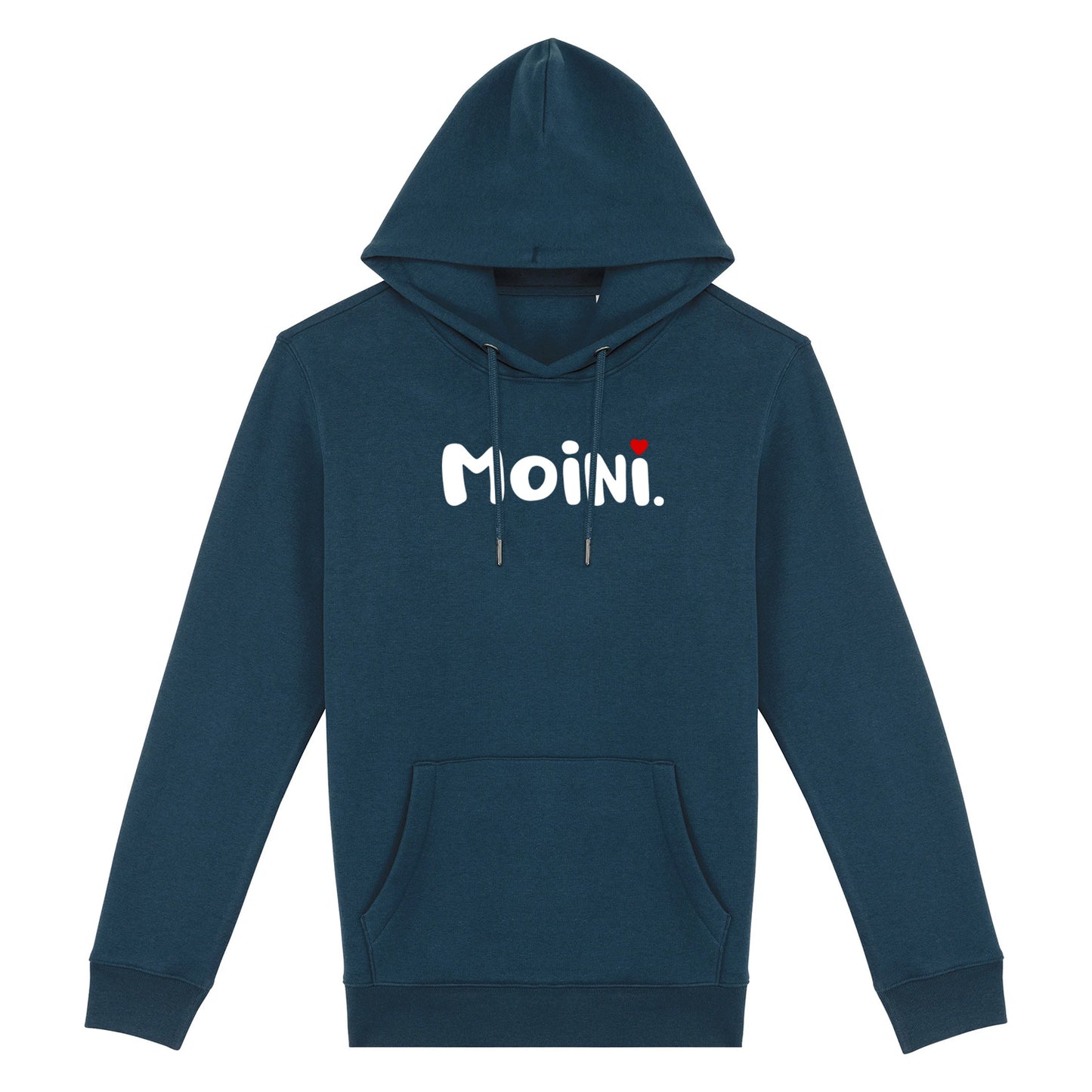 Hoodie (Unisex / SCHMAL) Moini. weiß