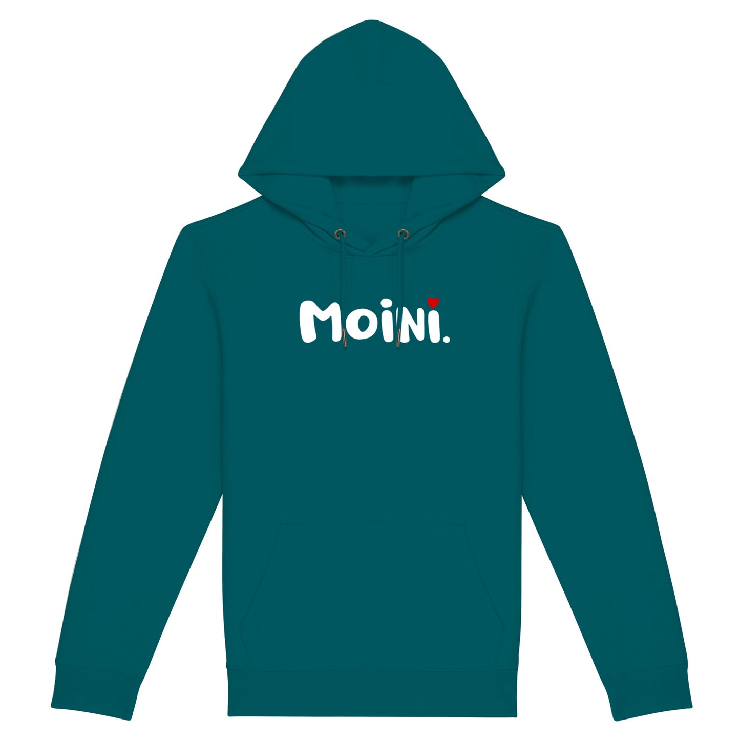 Hoodie (Unisex / SCHMAL) Moini. weiß