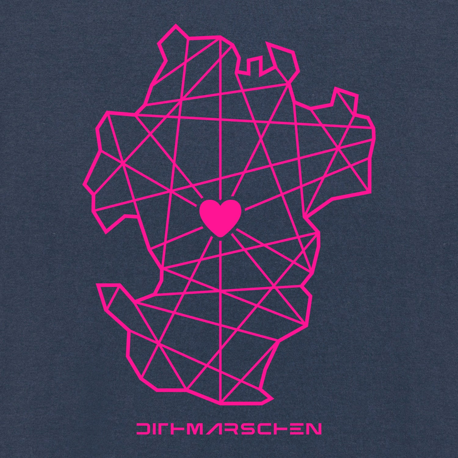 Detailansichtaus der Pinktober Kollektion mit Dithmarschen Motiv.