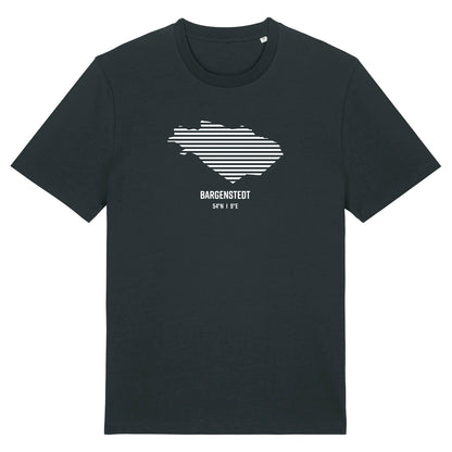 T-Shirt (Unisex / WEIT) Bargenstedt Streifen weiß