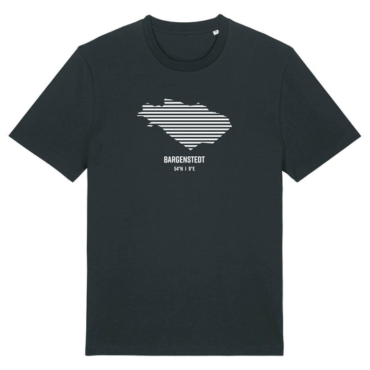 T-Shirt (Unisex / WEIT) Bargenstedt Streifen weiß