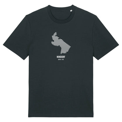 T-Shirt (Unisex / WEIT) Nindorf Streifen weiß