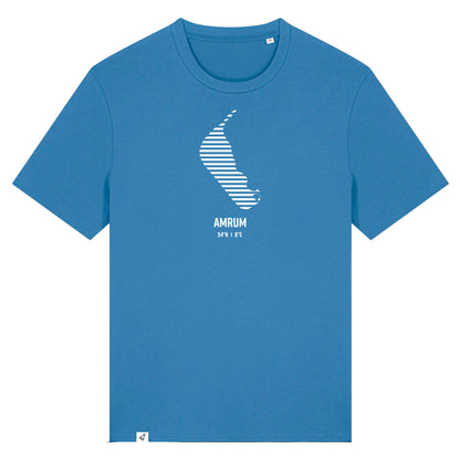 T-Shirt (Unisex / NORMAL) Amrum Streifen weiß