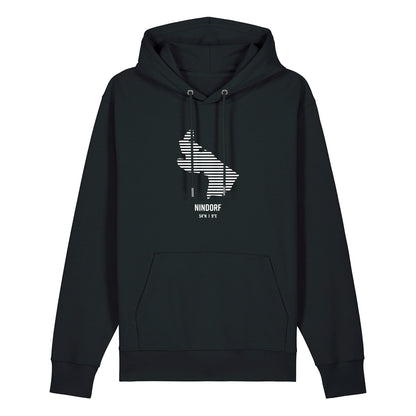 Hoodie (Unisex / WEIT) Nindorf Streifen weiß