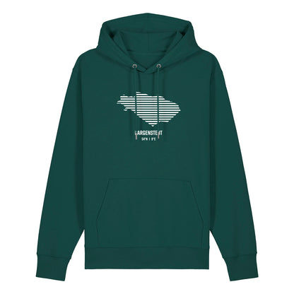 Hoodie (Unisex / WEIT) Bargenstedt Streifen weiß