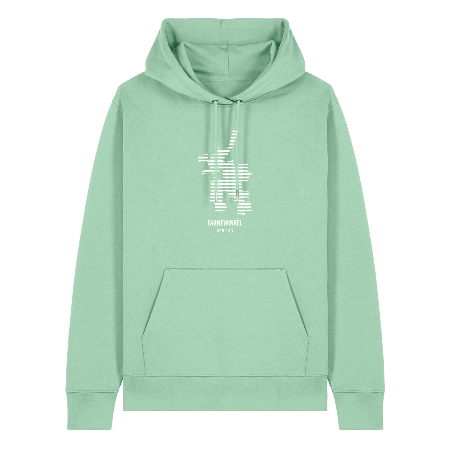 Hoodie (Unisex / WEIT) Nindorf Farnewinkel Streifen weiß