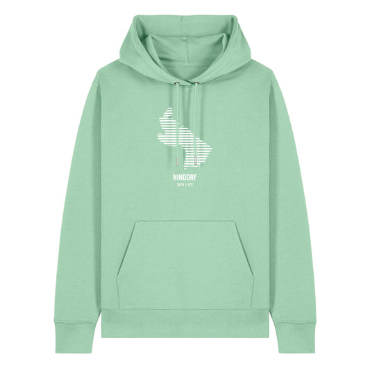 Hoodie (Unisex / WEIT) Nindorf Streifen weiß