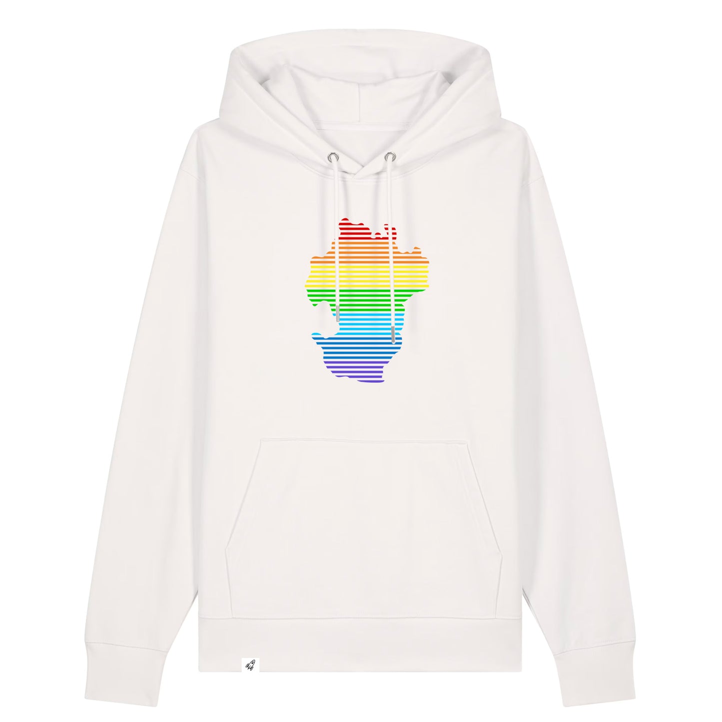 Hoodie (Unisex) Dithmarschen Streifen Regenbogen