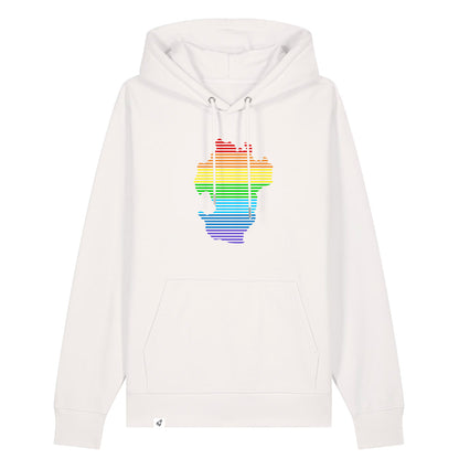 Hoodie (Unisex) Dithmarschen Streifen Regenbogen