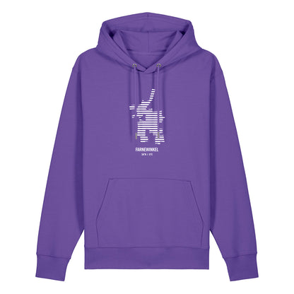 Hoodie (Unisex / WEIT) Nindorf Farnewinkel Streifen weiß