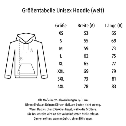 Hoodie (Unisex / WEIT) Dithmarschen Streifen weiß