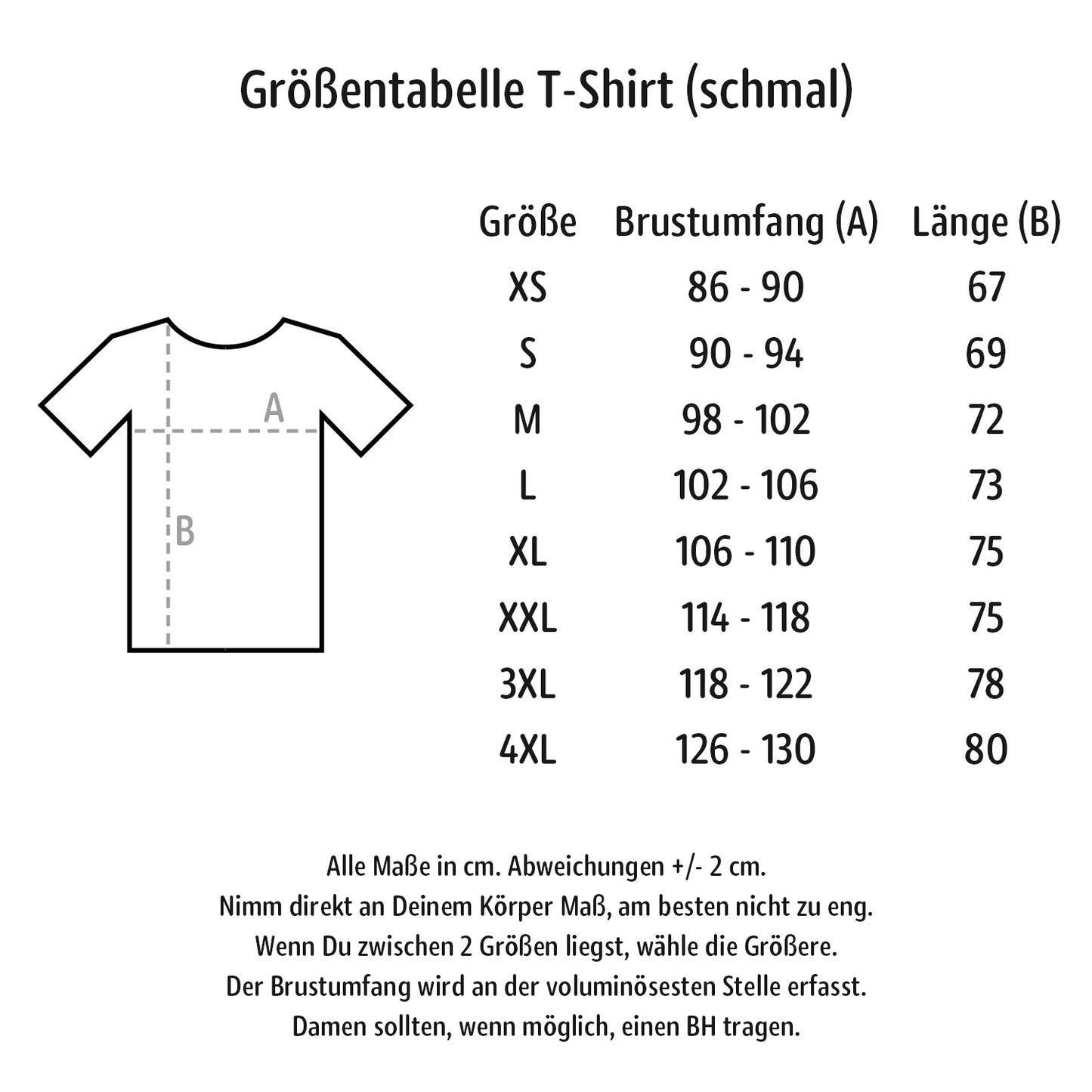 T-Shirt (Unisex / SCHMAL) Gummistiefel