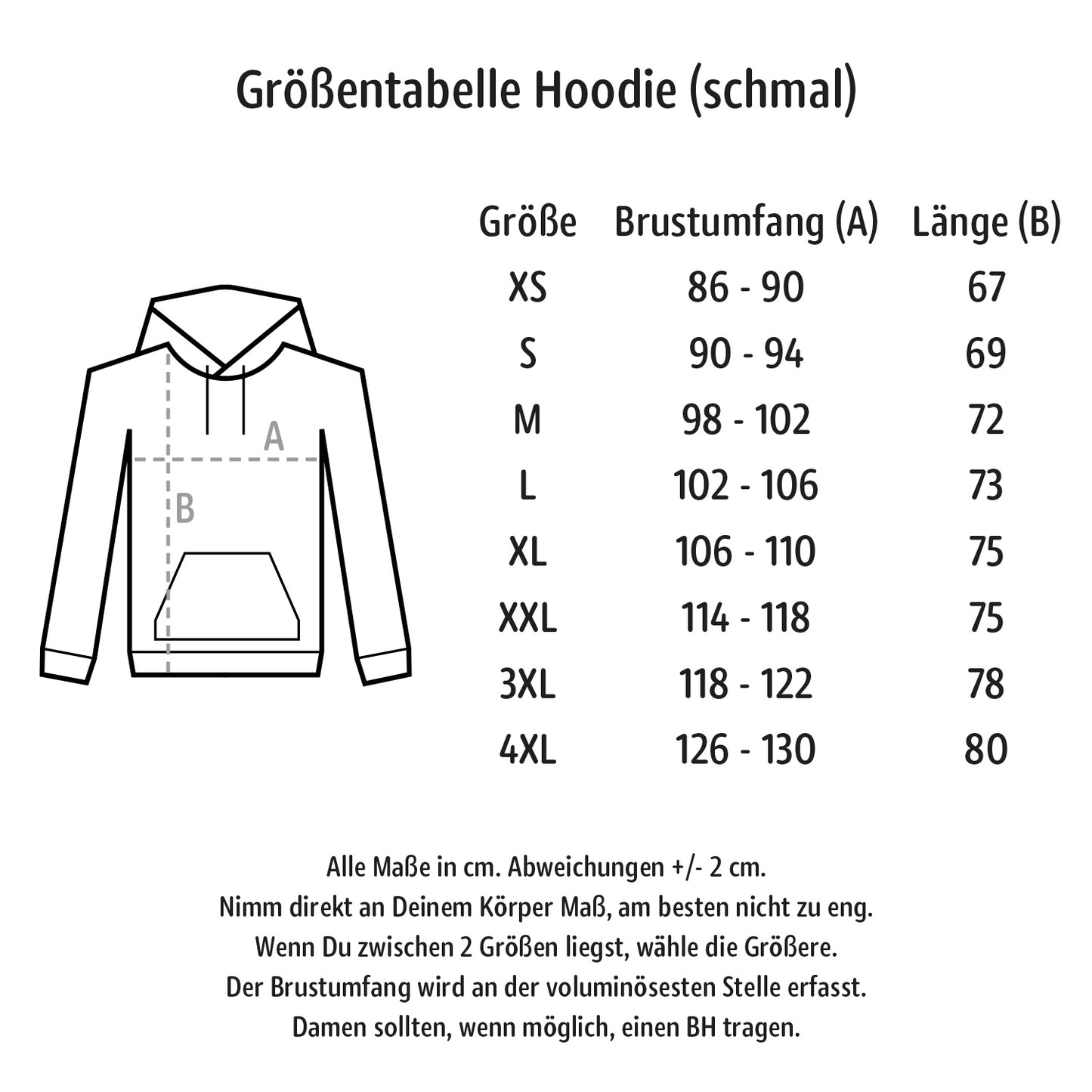 Hoodie (Unisex / SCHMAL) Dithmarschen Streifen Regenbogen