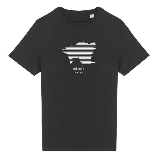 T-Shirt (Unisex / SCHMAL) Wöhrden Streifen weiß